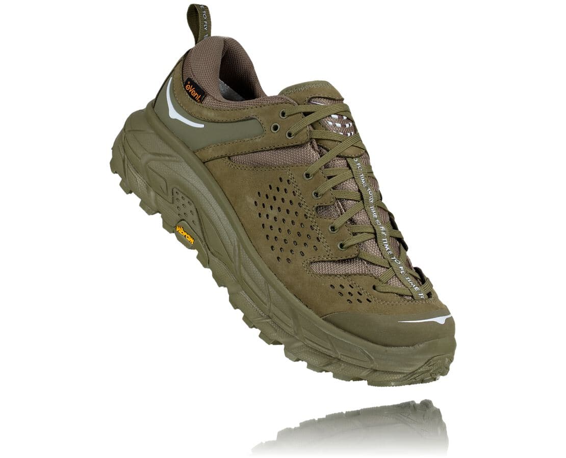 Bocanci Hoka One One Tor Ultra Low Wp Jp Barbati - Masline Verzi | Romania QMTU90218